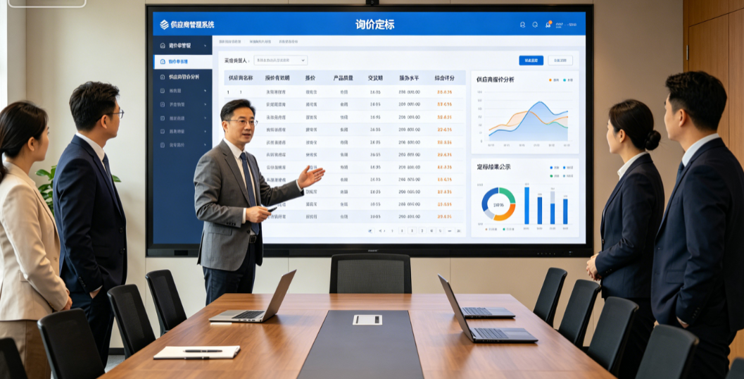 供应商管理系统询价定标