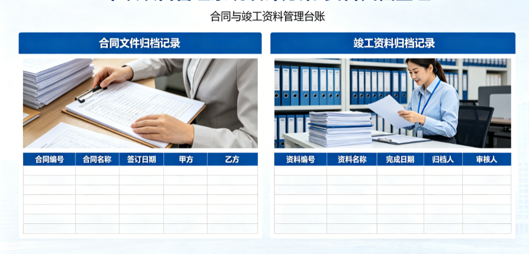 资料员在单项项目管理系统设计方案中整理合同文件和竣工资料归档记录 资料员在单项项目管理系统设计方案中整理合同文件和竣工资料归档记录