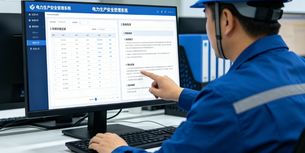 电力生产安全管理软件中安全员核对现场检查记录和隐患信息 电力生产安全管理软件中安全员核对现场检查记录和隐患信息