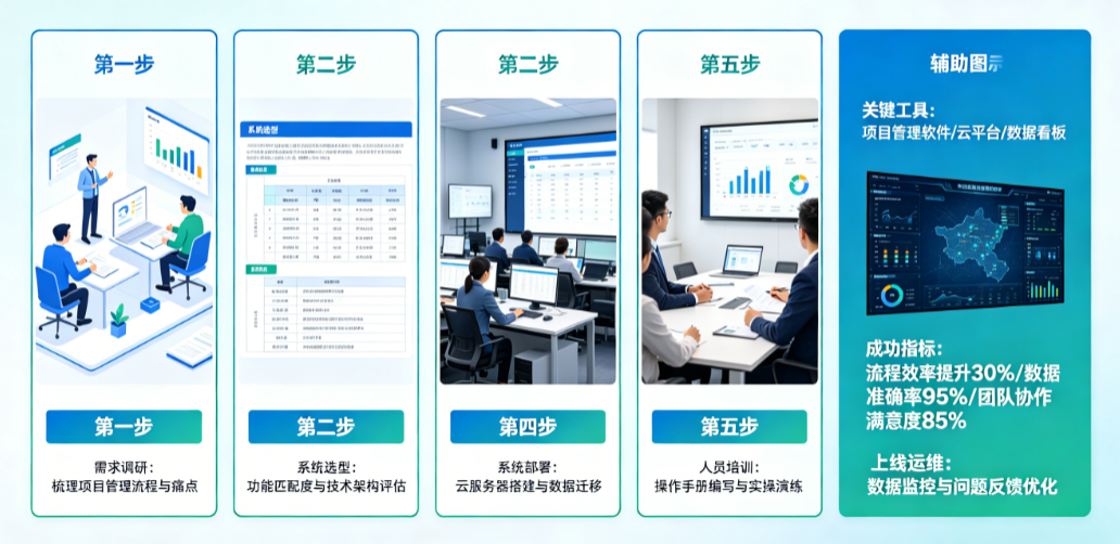 工程项目管理系统如何落地 工程项目管理系统如何落地