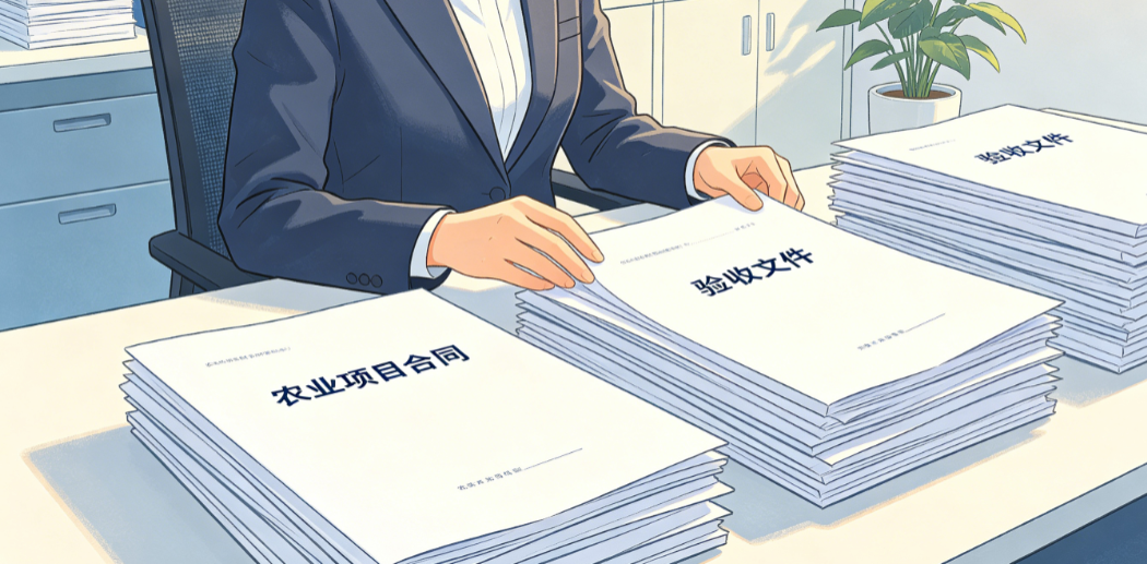农业项目立项管理系统中资料员整理农业项目合同和验收文件 农业项目立项管理系统中资料员整理农业项目合同和验收文件
