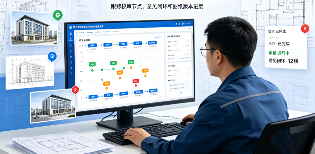 设计人员查看系统中的校审流程状态和设计任务完成情况 设计人员查看系统中的校审流程状态和设计任务完成情况
