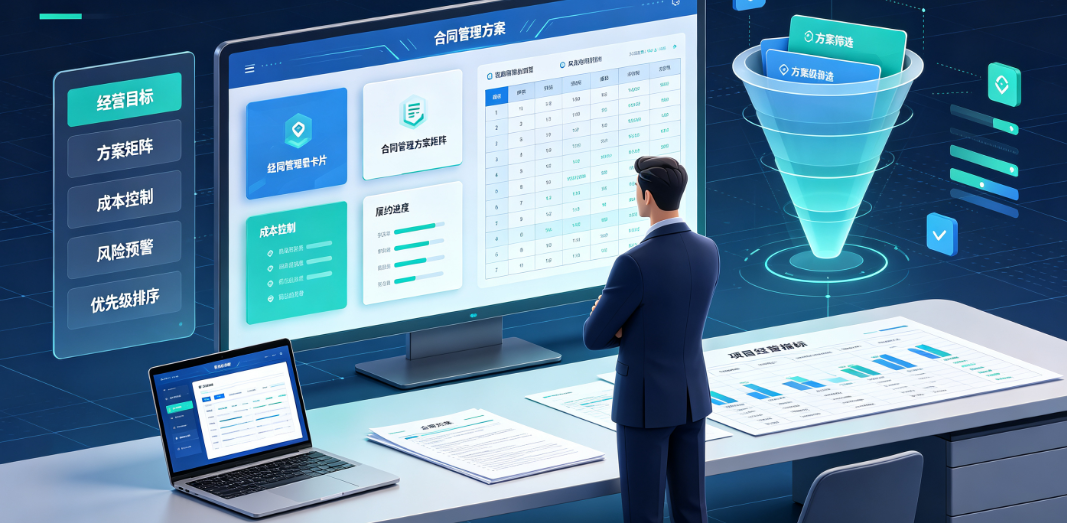 信息化负责人根据项目经营目标筛选合同管理方案 信息化负责人根据项目经营目标筛选合同管理方案