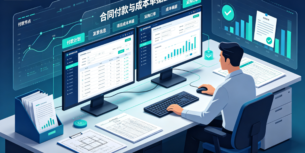 工程建设项目管理一体化平台内采购人员查看合同付款和项目成本单据 工程建设项目管理一体化平台内采购人员查看合同付款和项目成本单据