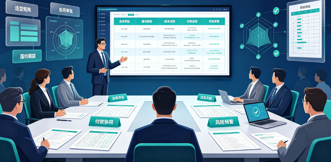 工程企业合同管理软件选型演示现场 工程企业合同管理软件选型演示现场