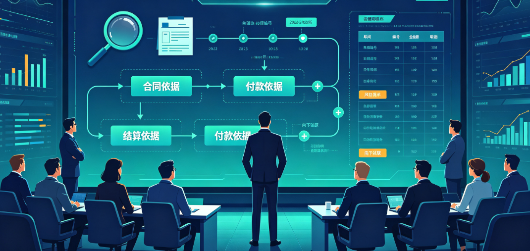 管理层从经营报表追溯合同、结算和付款依据 管理层从经营报表追溯合同、结算和付款依据