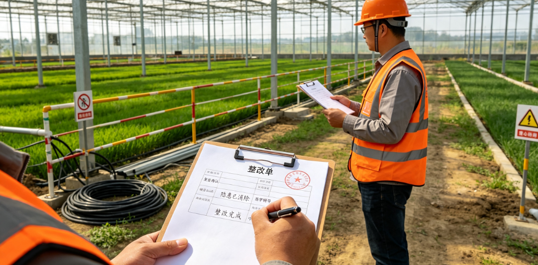 复查人员对照整改单逐项核对现场整改情况，确认隐患已消除后签字销号