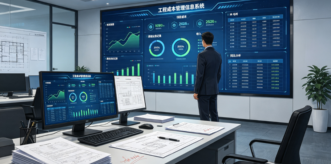 设计院工程成本管理信息系统中管理人员查看项目成本与利润数据并核对原始业务记录 设计院工程成本管理信息系统中管理人员查看项目成本与利润数据并核对原始业务记录