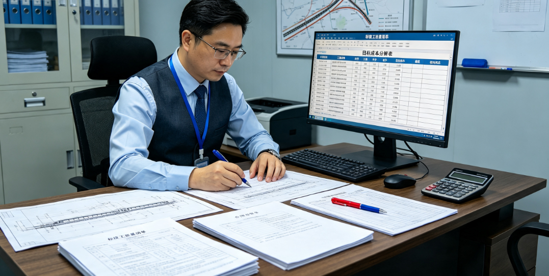 铁路工程项目成本管理人员核对标段工程量清单与目标成本分解表 铁路工程项目成本管理人员核对标段工程量清单与目标成本分解表