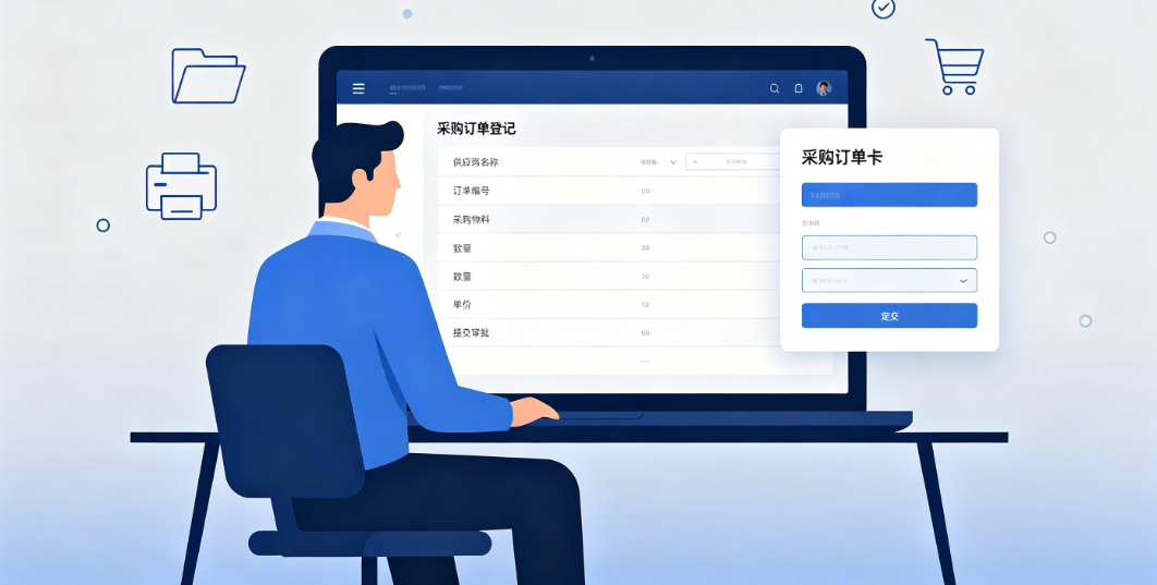 采购员在WPS中登记采购订单信息 采购员在WPS中登记采购订单信息