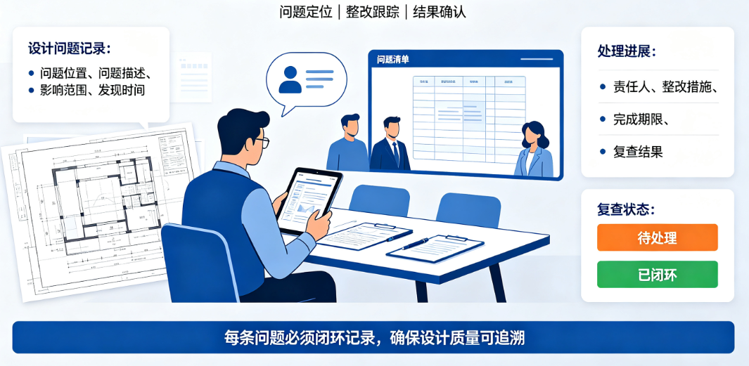 项目负责人查看设计问题处理记录 项目负责人查看设计问题处理记录