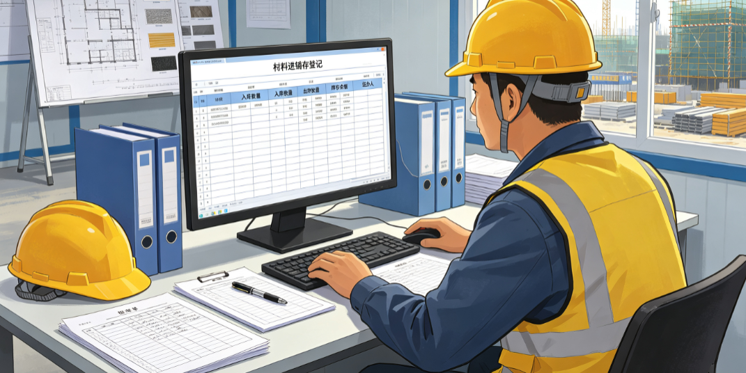 物资人员用WPS表格登记材料进销存 物资人员用WPS表格登记材料进销存