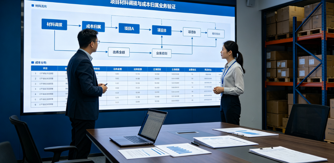 项目材料调拨与成本归属业务验证 项目材料调拨与成本归属业务验证